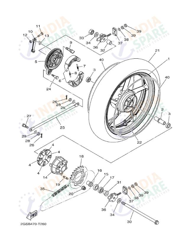 REAR WHEEL